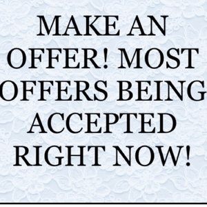 GO GO GO ACCEPTING MOST OFFERS NOW!!!!